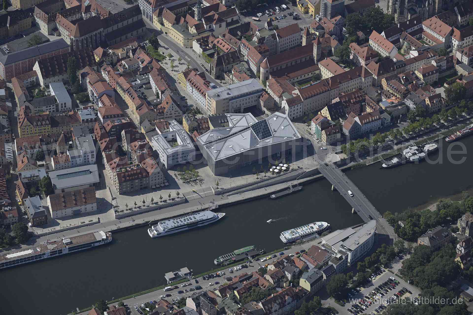 Luftaufnahme Museum der Bayerischen Geschichte in Regensburg | Oberpfalz, Bayern