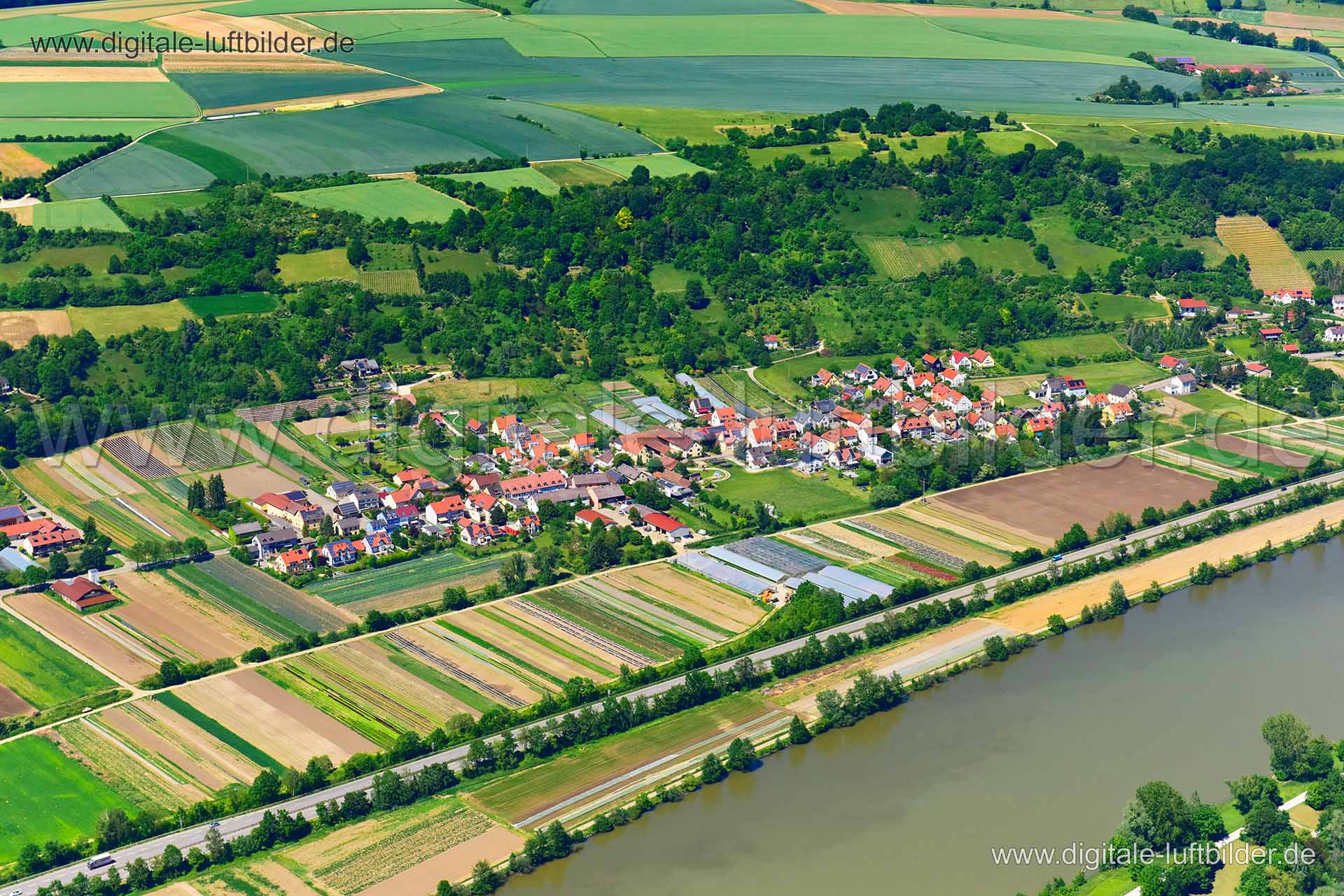 Luftaufnahme Oberwinzer in Regensburg | Oberpfalz, Bayern