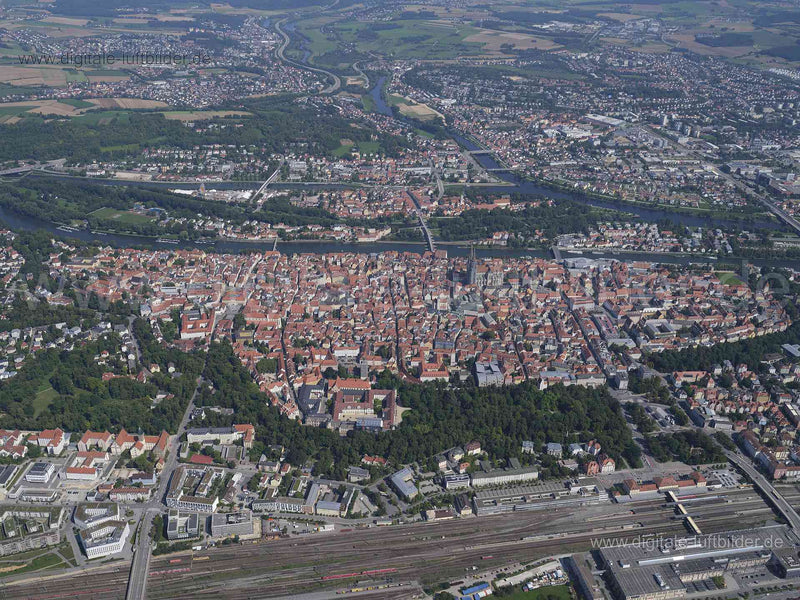 Luftaufnahme Regensburg in Regensburg | Oberpfalz, Bayern