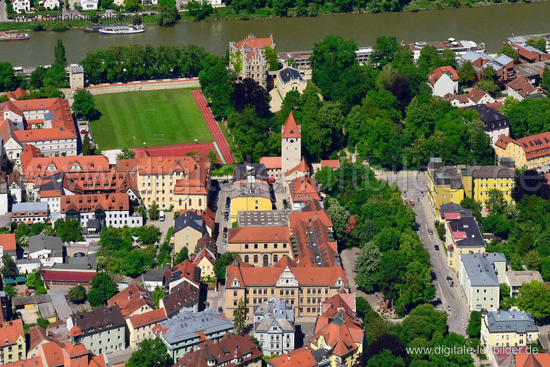 Luftaufnahme Regensburg in Regensburg | Oberpfalz, Bayern