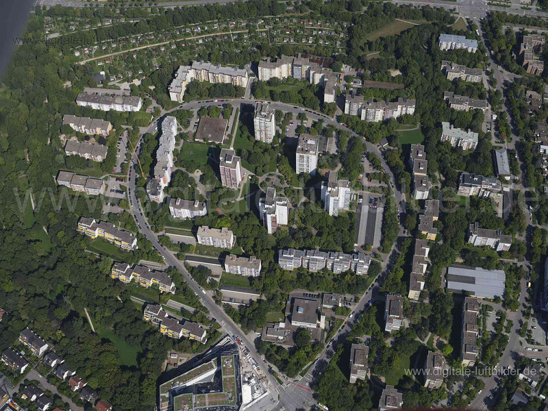 Luftaufnahme Regensburg Königswiesen in Regensburg | Oberpfalz, Bayern