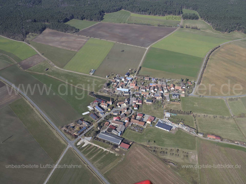 Luftaufnahme Rennhofen in Rennhofen | Mittelfranken, Bayern