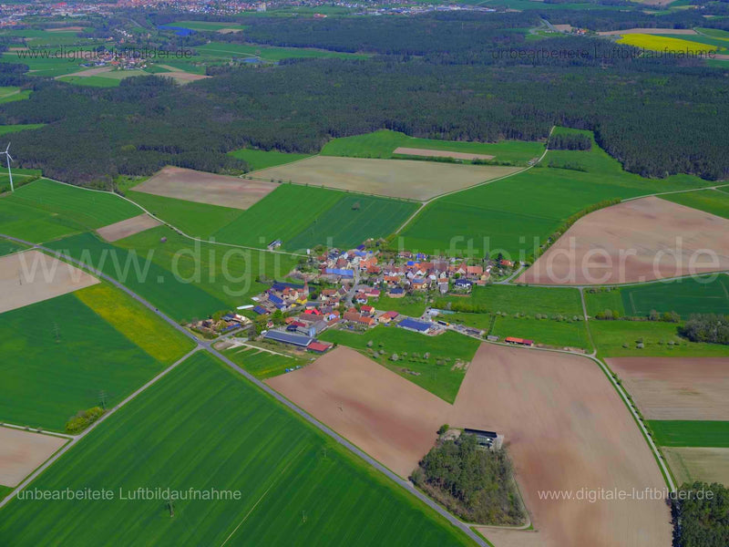Luftaufnahme Rennhofen in Rennhofen | Mittelfranken, Bayern