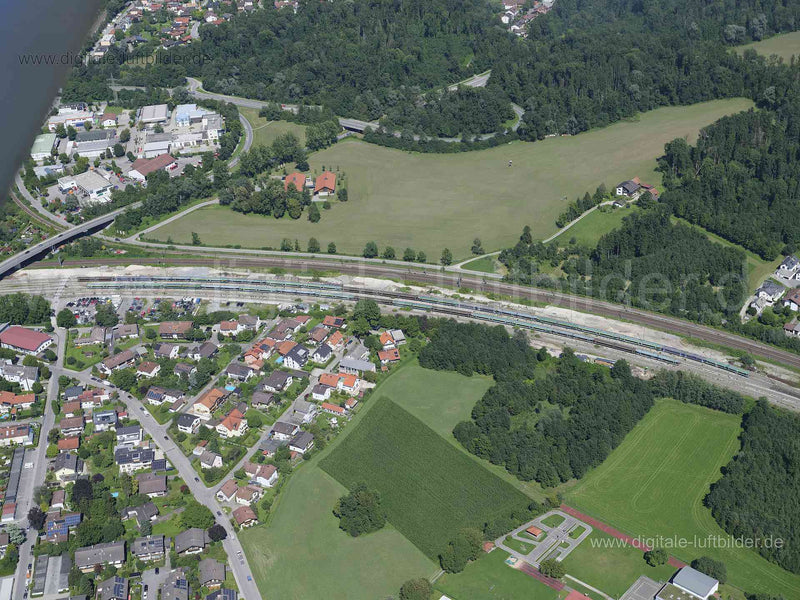 Luftaufnahme Rosenheim in Rosenheim | Oberbayern, Bayern