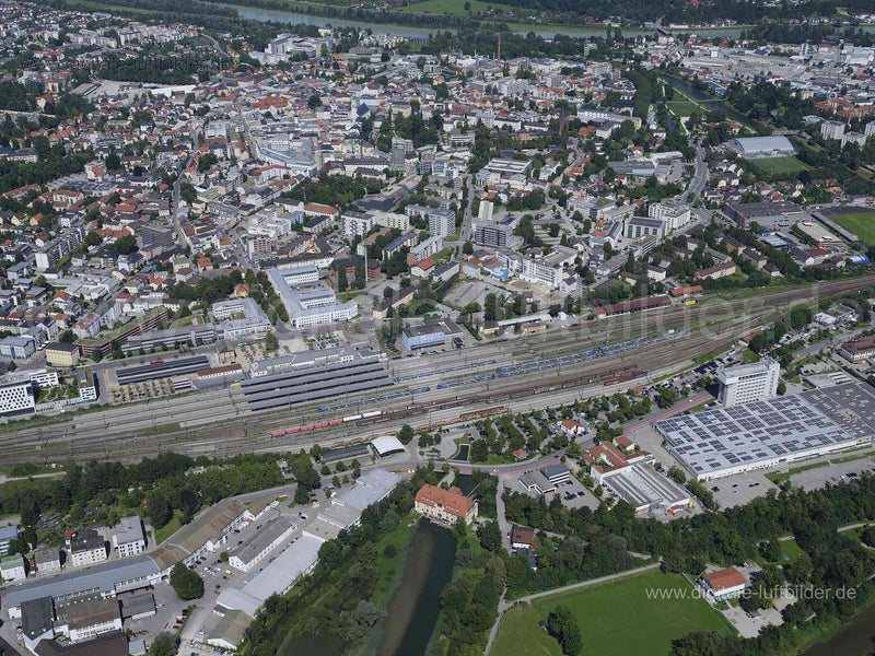Luftaufnahme Rosenheim in Rosenheim | Oberbayern, Bayern
