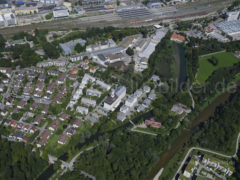 Luftaufnahme Rosenheim in Rosenheim | Oberbayern, Bayern