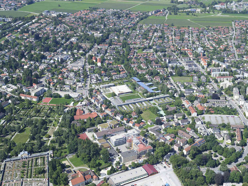 Luftaufnahme Rosenheim in Rosenheim | Oberbayern, Bayern
