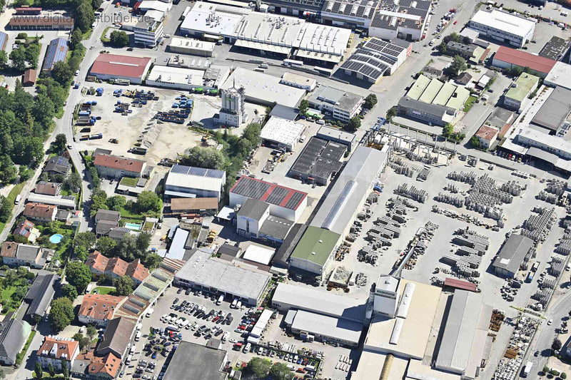 Luftaufnahme Rosenheim in Rosenheim | Oberbayern, Bayern