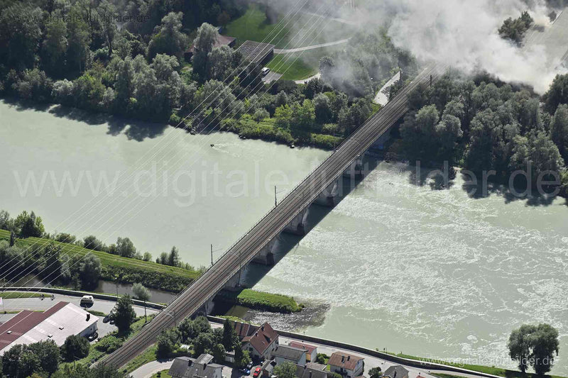 Luftaufnahme Rosenheim in Rosenheim | Oberbayern, Bayern