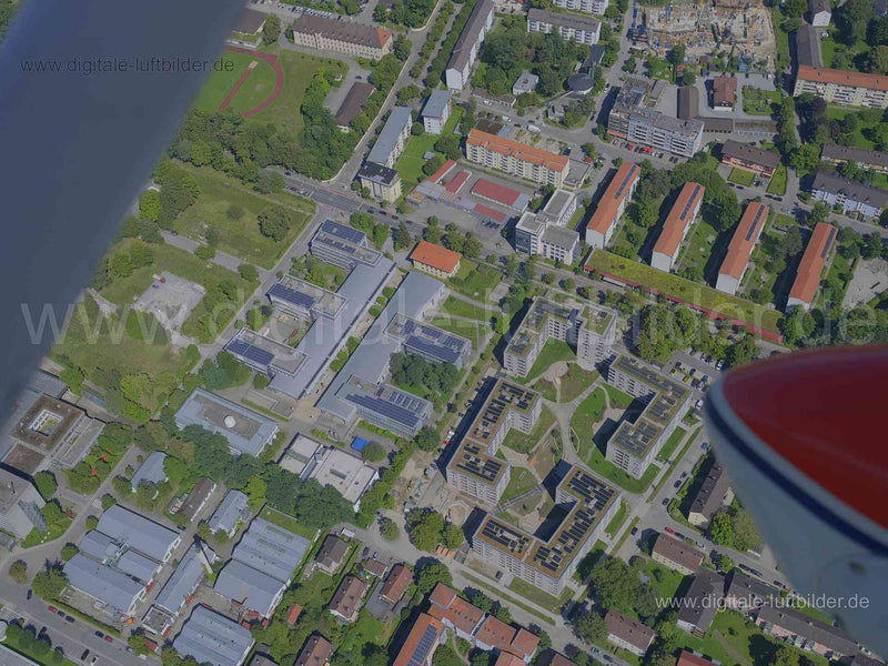 Luftaufnahme Technische Hochschule Rosenheim in Rosenheim | Oberbayern, Bayern