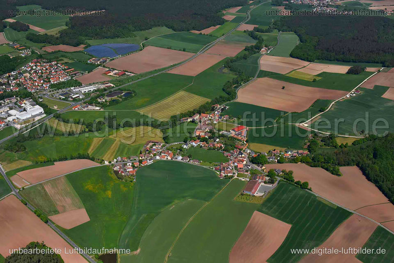Luftaufnahme Neuses in Roßtal | Mittelfranken, Bayern