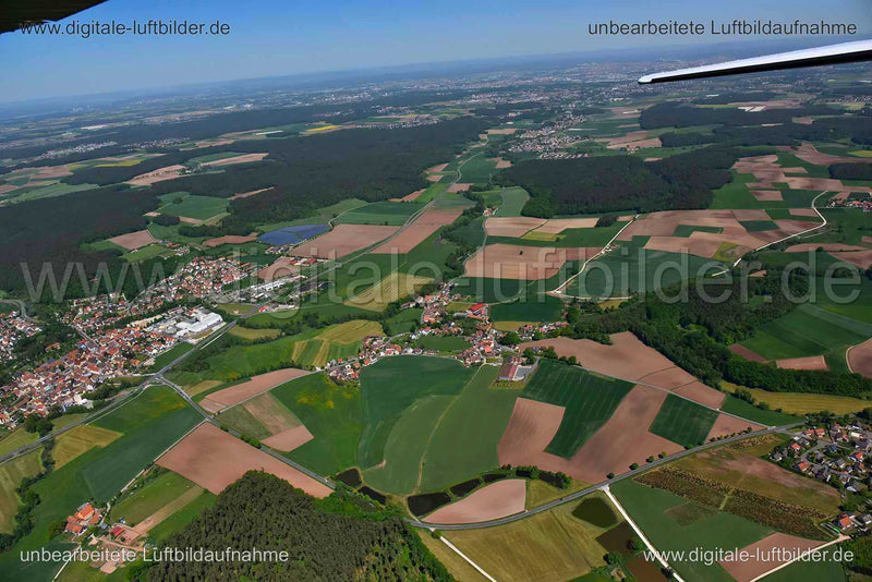 Luftaufnahme Neuses in Roßtal | Mittelfranken, Bayern