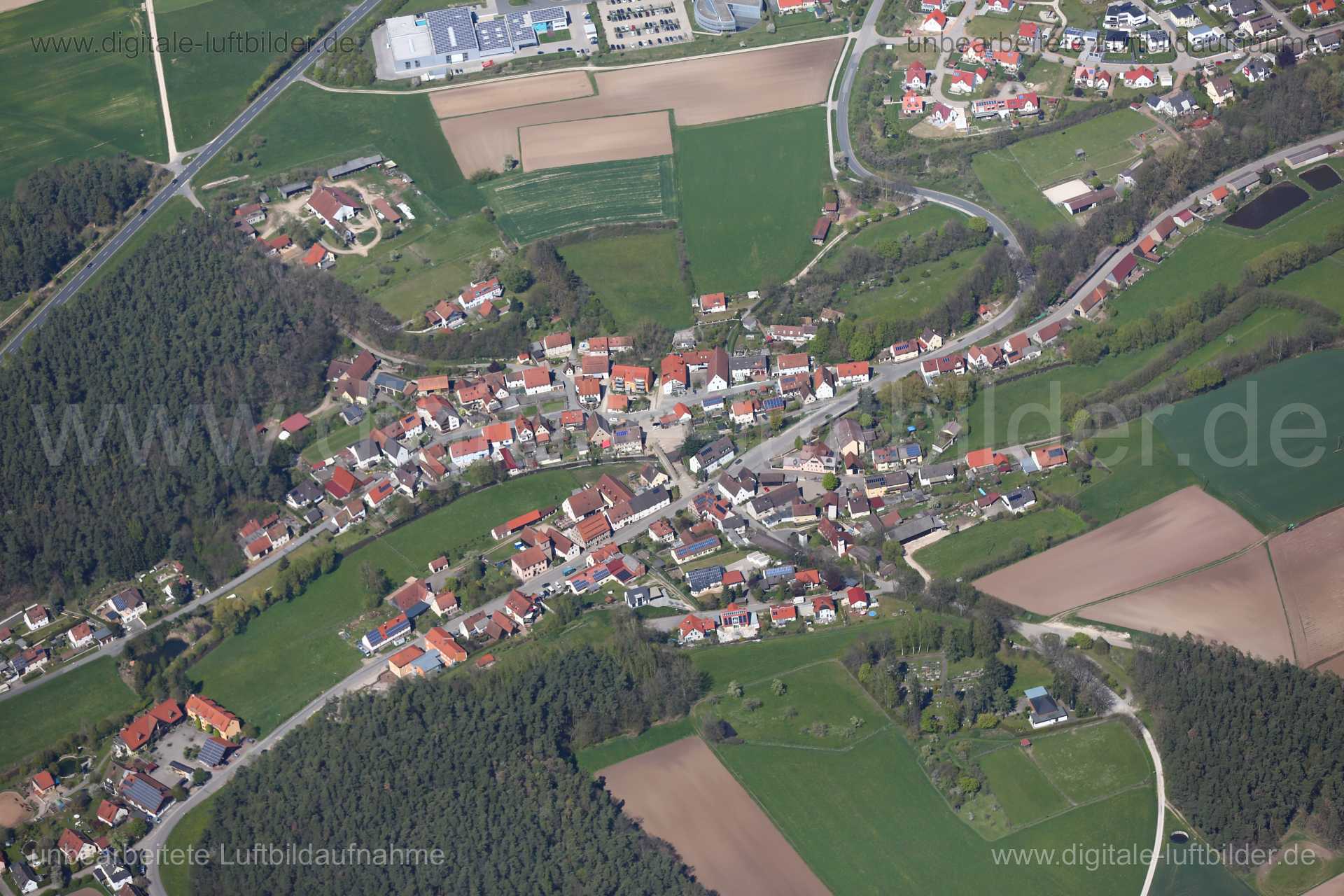 Luftaufnahme Barthelmesaurach in Roth | Mittelfranken, Bayern