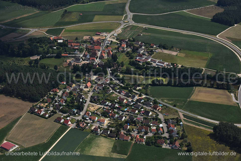 Luftaufnahme Büchenbach in Roth | Mittelfranken, Bayern