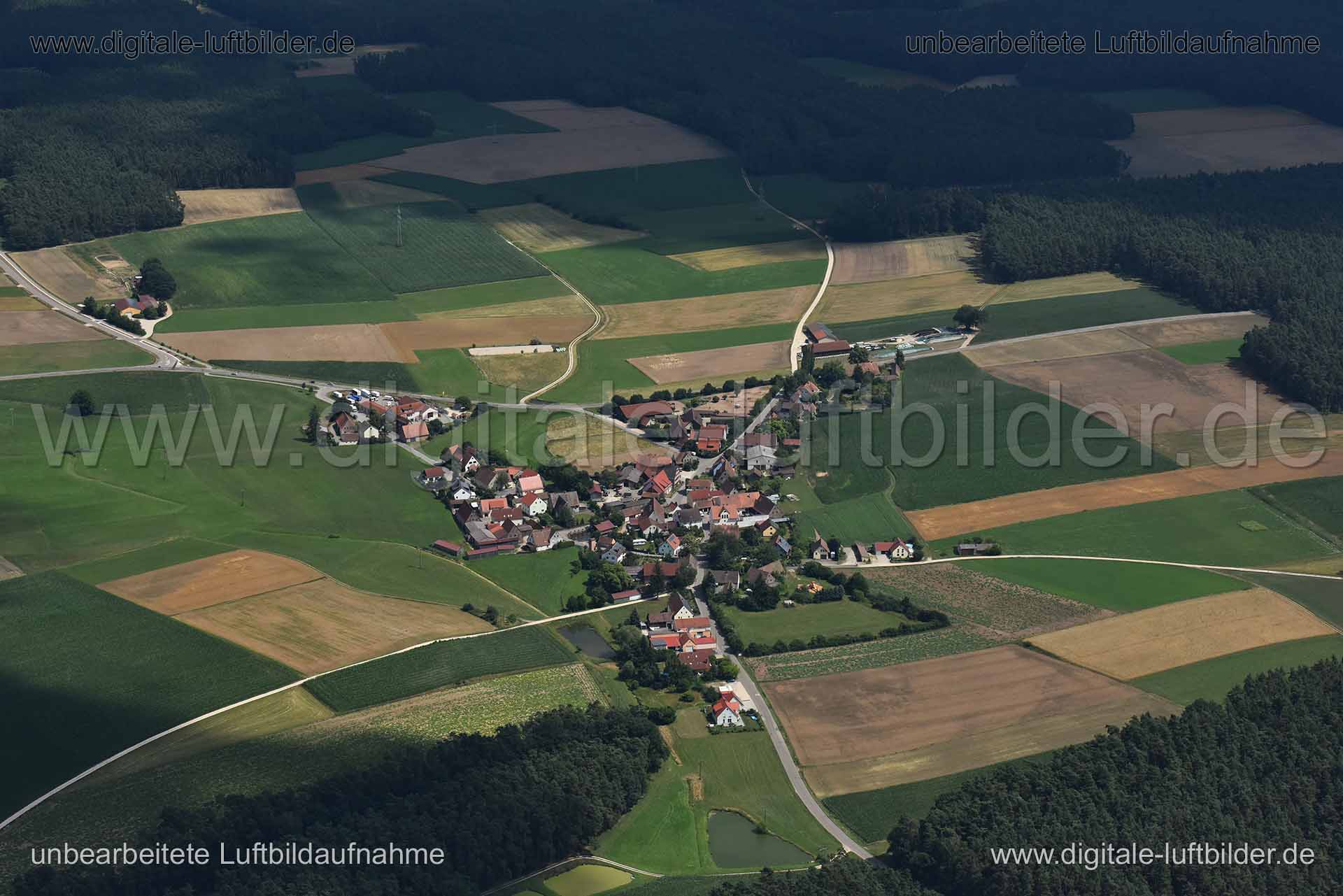 Luftaufnahme Büchenbach - Breitenlohe in Roth | Mittelfranken, Bayern