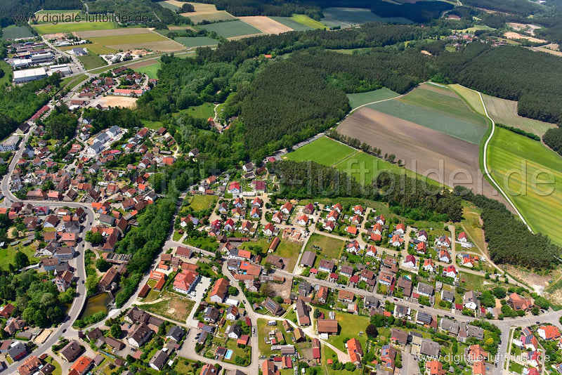Luftaufnahme Eckersmühlen in Roth | Mittelfranken, Bayern
