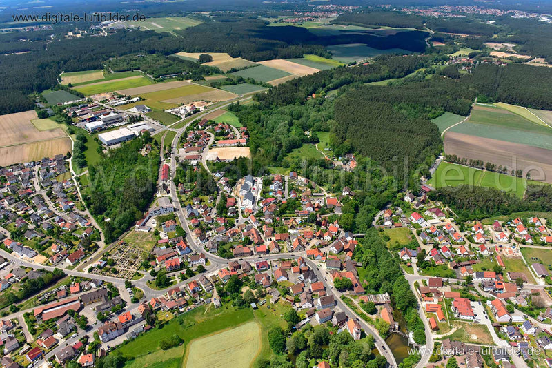Luftaufnahme Eckersmühlen in Roth | Mittelfranken, Bayern