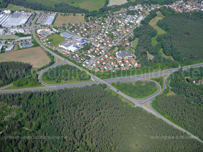 Luftaufnahme Rednitzhembach in Roth | Mittelfranken, Bayern