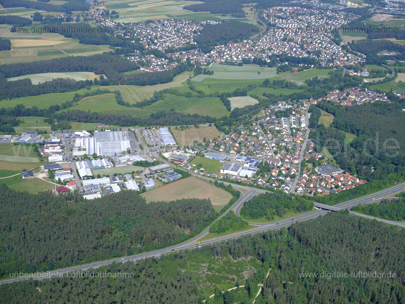 Luftaufnahme Rednitzhembach in Roth | Mittelfranken, Bayern
