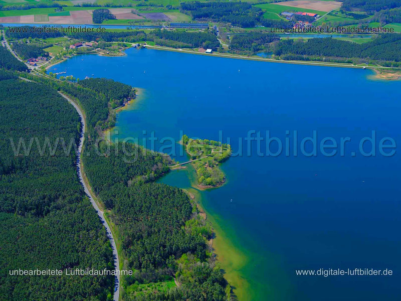 Luftaufnahme Rothsee in Roth | Mittelfranken, Bayern