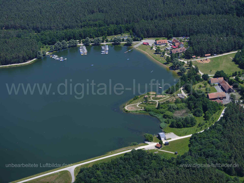 Luftaufnahme Rothsee in Roth | Mittelfranken, Bayern