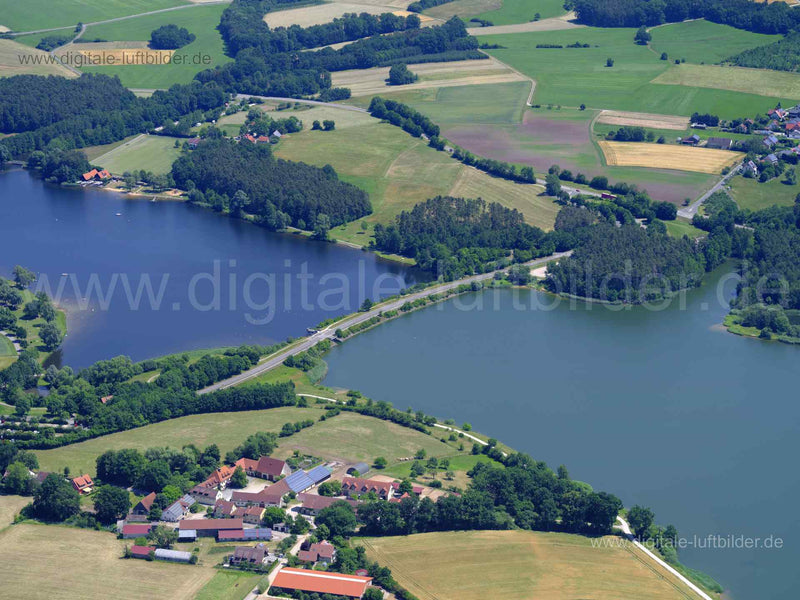 Luftaufnahme Rothsee in Roth | Mittelfranken, Bayern