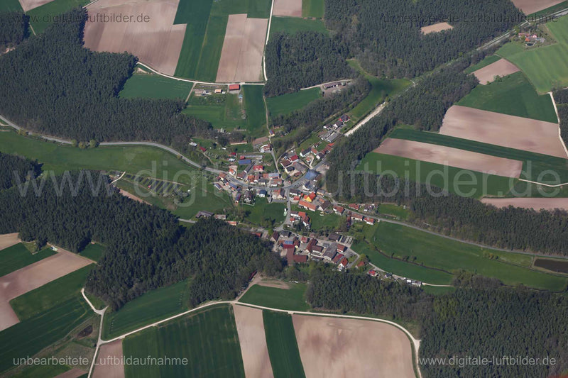 Luftaufnahme Rudelsdorf in Roth | Mittelfranken, Bayern