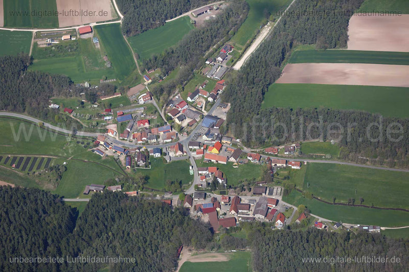 Luftaufnahme Rudelsdorf in Roth | Mittelfranken, Bayern