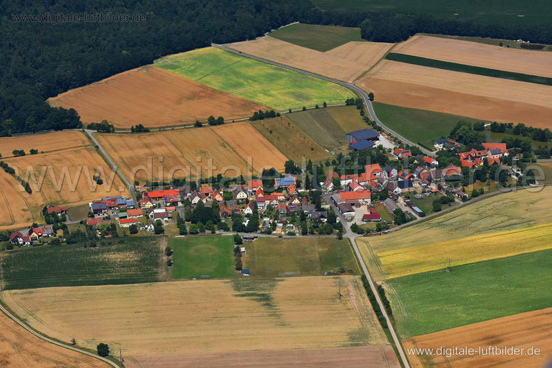 Luftaufnahme Scheinfeld in Scheinfeld | Mittelfranken, Bayern