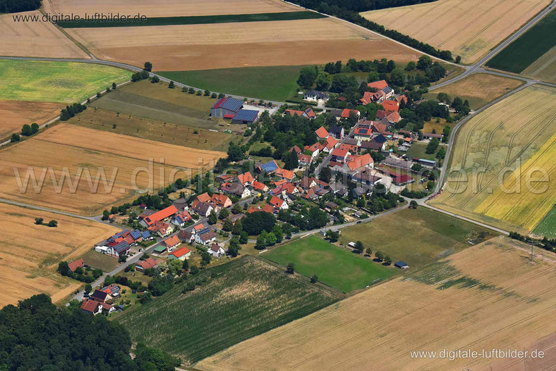 Luftaufnahme Scheinfeld in Scheinfeld | Mittelfranken, Bayern