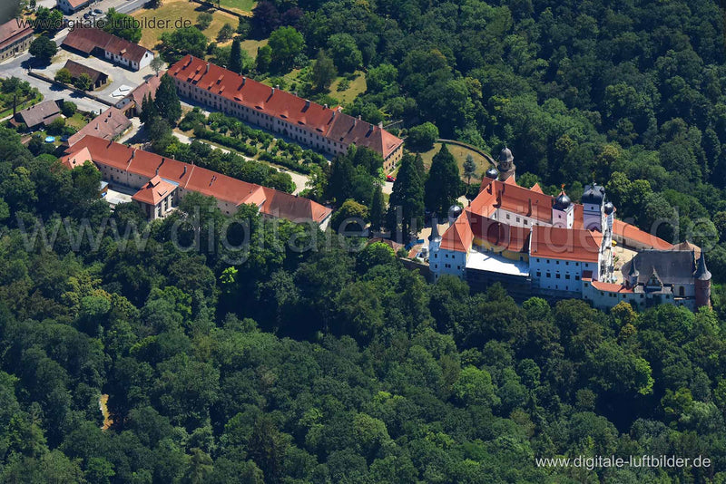Luftaufnahme Schloss Schwarzenberg in Scheinfeld | Mittelfranken, Bayern