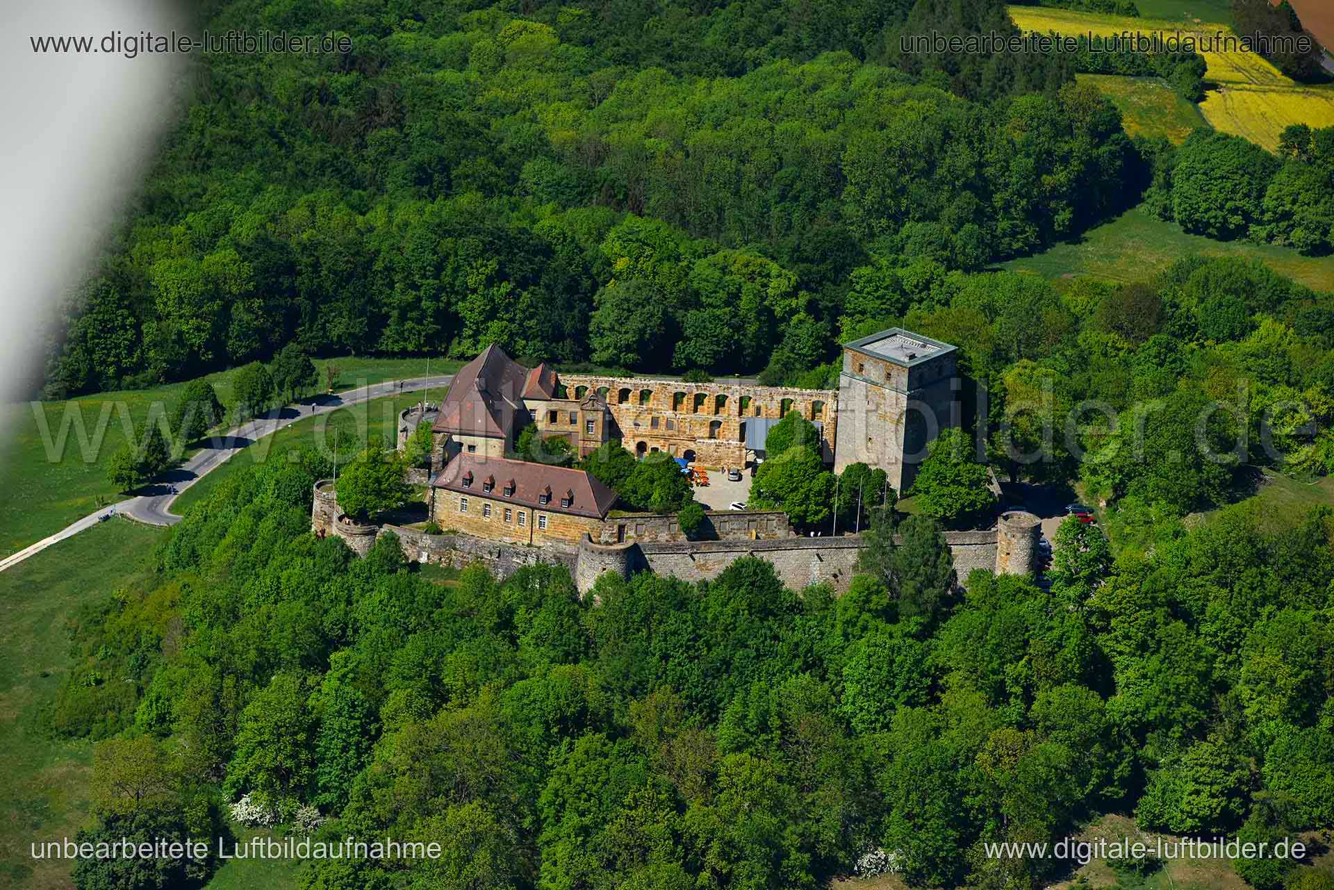 Luftaufnahme Giechburg in Scheßlitz | Oberfranken, Bayern