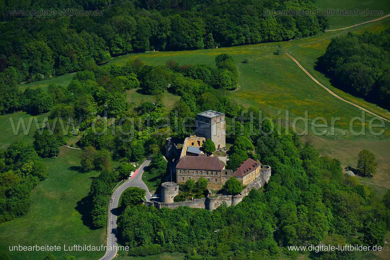 Luftaufnahme Giechburg in Scheßlitz | Oberfranken, Bayern