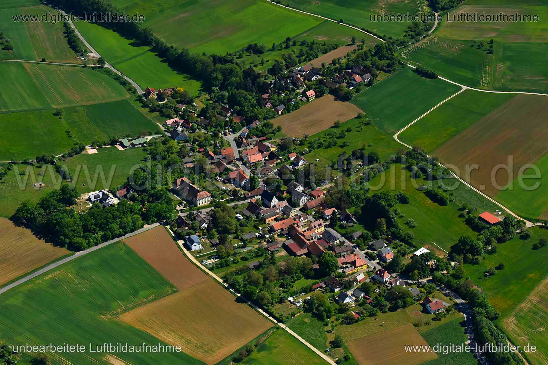 Luftaufnahme Peulendorf in Scheßlitz | Oberfranken, Bayern