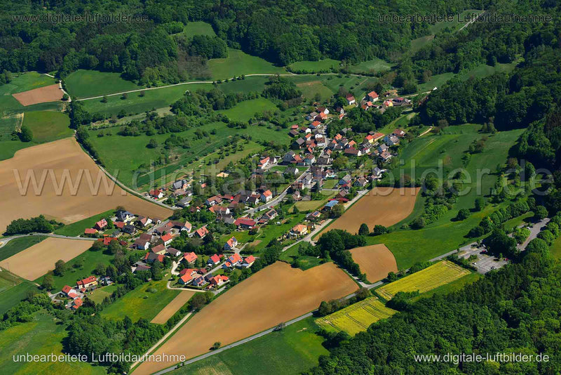Luftaufnahme Zeckendorf in Scheßlitz | Oberfranken, Bayern
