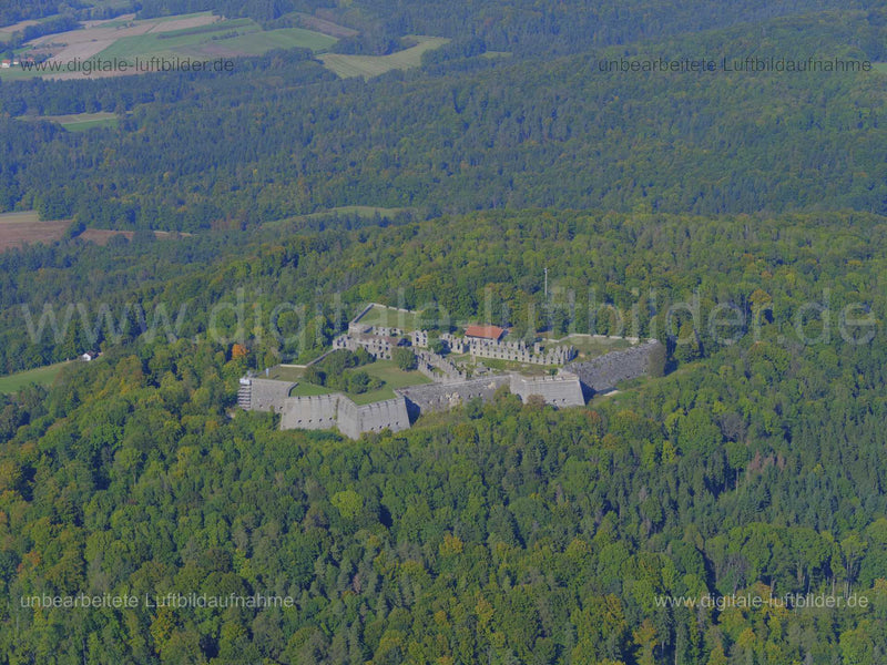 Luftaufnahme Festung Rothenberg in Schnaittach | Mittelfranken, Bayern