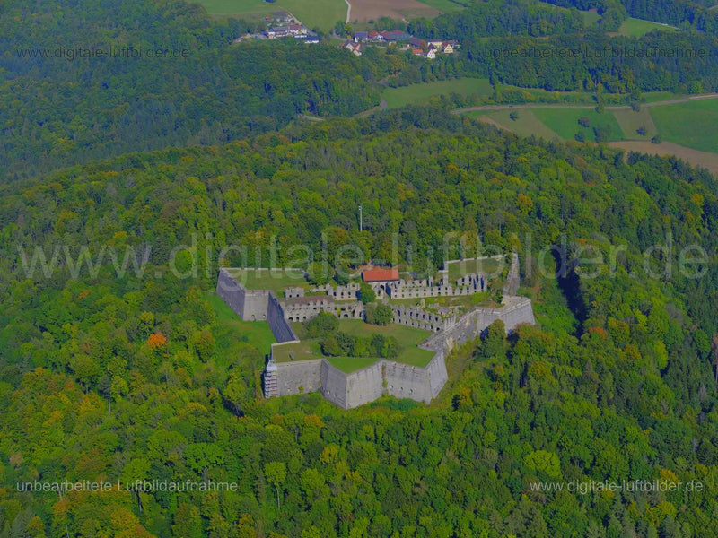 Luftaufnahme Festung Rothenberg in Schnaittach | Mittelfranken, Bayern