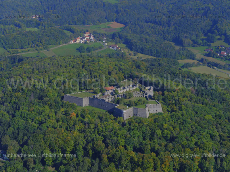 Luftaufnahme Festung Rothenberg in Schnaittach | Mittelfranken, Bayern