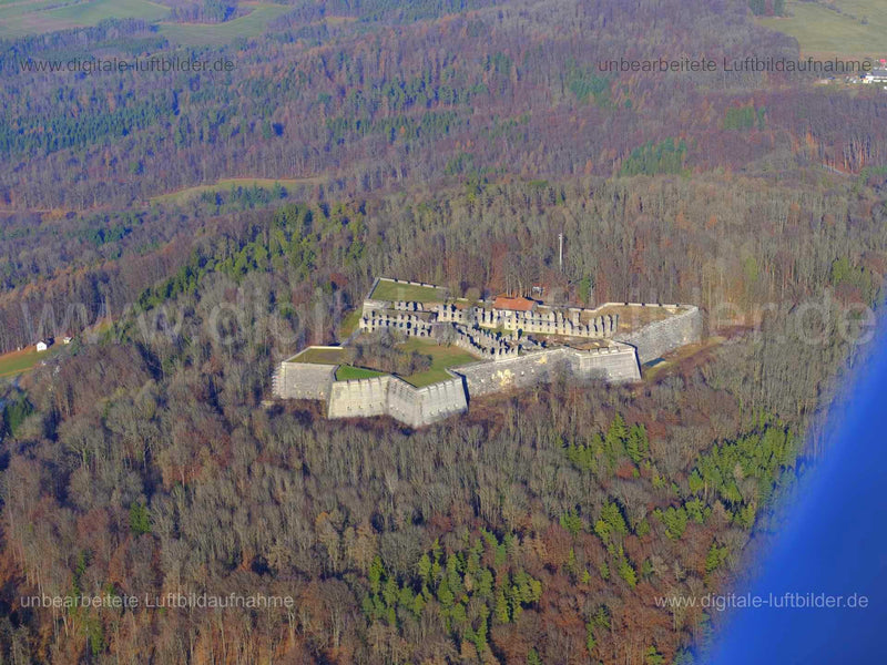 Luftaufnahme Festung Rothenberg in Schnaittach | Mittelfranken, Bayern