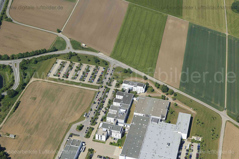 Luftaufnahme Delo-Allee in Schöffelding | Oberbayern, Bayern