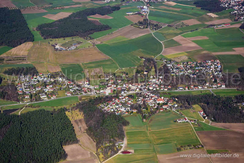 Luftaufnahme Dietersdorf in Schwabach | Mittelfranken, Bayern