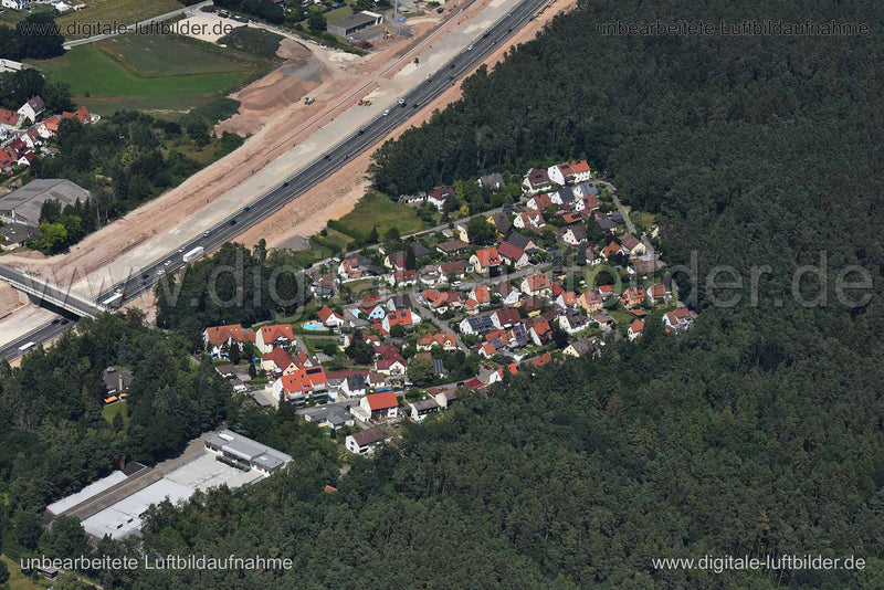 Luftaufnahme Forsthof in Schwabach | Mittelfranken, Bayern