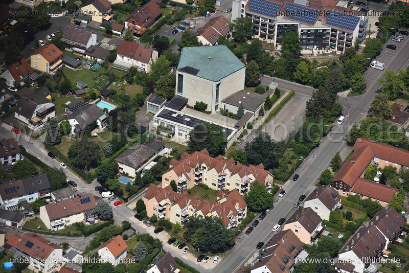 Luftaufnahme Haydnstraße in Schwabach | Mittelfranken, Bayern