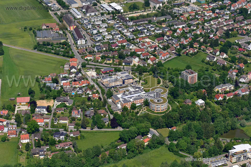 Luftaufnahme Krankenhaus in Schwabach | Mittelfranken, Bayern