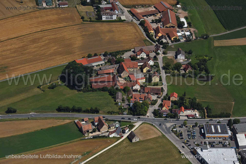 Luftaufnahme Nasbach in Schwabach | Mittelfranken, Bayern