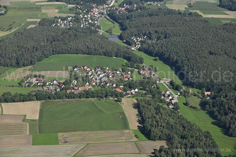 Luftaufnahme Nemsdorf in Schwabach | Mittelfranken, Bayern