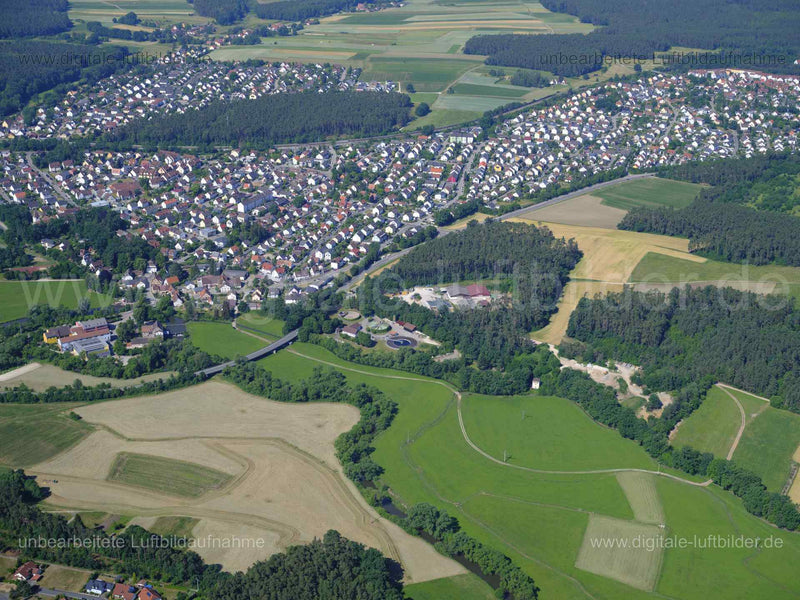 Luftaufnahme Plockendorf in Schwabach | Mittelfranken, Bayern