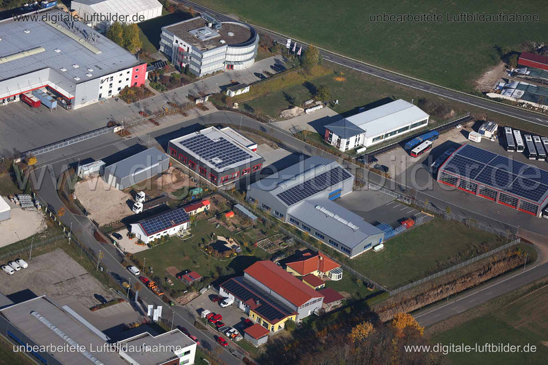 Luftaufnahme Rohr Reck Reisen in Schwabach | Mittelfranken, Bayern
