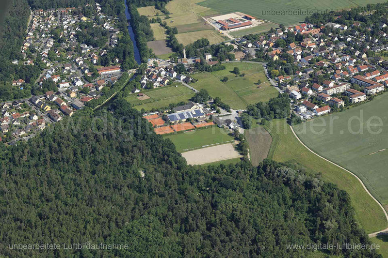 Luftaufnahme SC Worzeldorf in Schwabach | Mittelfranken, Bayern