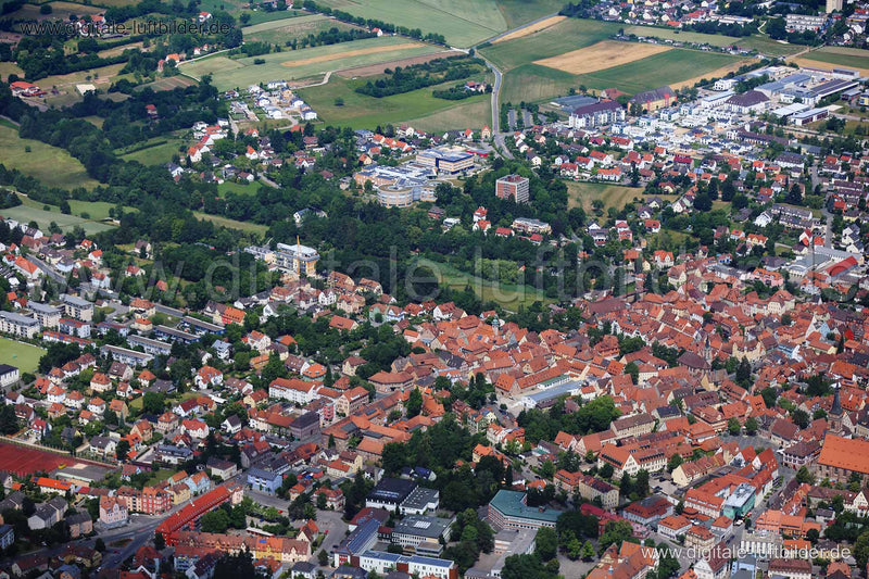 Luftaufnahme Schwabach in Schwabach | Mittelfranken, Bayern